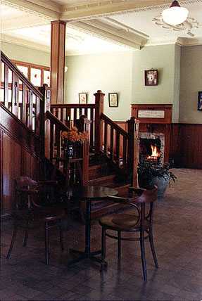Hotel Staircase and Lounge