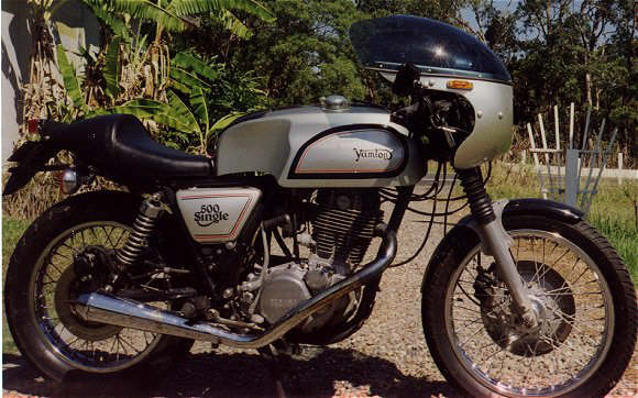 SR500 Yamaha Cafe Racer