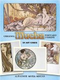 Original Mucha Postcard Designs: 24 Art Cards (Card Books)