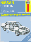 Nissan Sentra Automotive Repair Manual