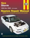 Geo Storm Automotive Repair Manual 1990 thru 1993