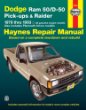 Dodge Ram 50/D-50 Pick-Ups and Raider: 1979 Through 1993 (556)