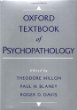 Oxford Textbook of Psychopathology