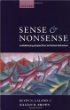 Sense and Nonsense: Evolutionary Perspectives on Human Behaviour