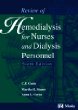 Review of Hemodialysis for Nurses and Dialysis Personnel