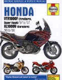 Honda VTR1000F (Firestorm Super Hawk) 97 to 07 KL1000V (Varadero) 99 to 08 (Haynes Service and Repair Manual)