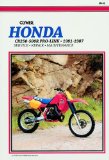 Honda Cr250-500R Pro-Link, 1981-1987: Service Repair Maintenance M443