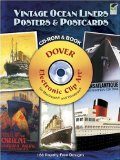 Vintage Ocean Liners Posters and Postcards CD-ROM and Book (Electronic Clip Art)
