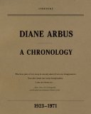 Diane Arbus: A Chronology