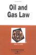 Oil and Gas Law in a Nutshell (Nutshell)