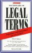 Dictionary of Legal Terms: A Simplified Guide to the Language of Law