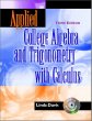 Applied College Algebra and Trigonometry with Calculus (3rd Edition)