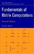 Fundamentals of Matrix Computations