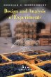 Design and Analysis of Experiments, 5th Edition