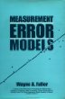 Measurement Error Models