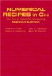 Numerical Recipes in C++: The Art of Scientific Computing