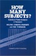 How Many Subjects? : Statistical Power Analysis in Research