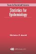 Statistics for Epidemiology