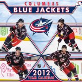 COLUMBUS BLUE JACKETS 12X12 WALL CALENDAR