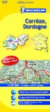 Michelin Map France: Correze, Dordogne 329 (Michelin Local Maps)