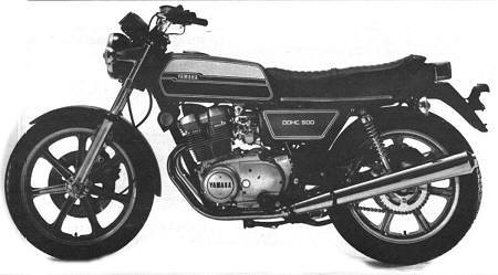 Yamaha XS500C of 1976