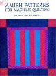 Amish Patterns for Machine Quilting (Dover Needlework Series)