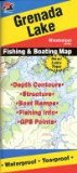 Grenada Lake Fishing Map (Mississippi Fishing Map Series, A268)